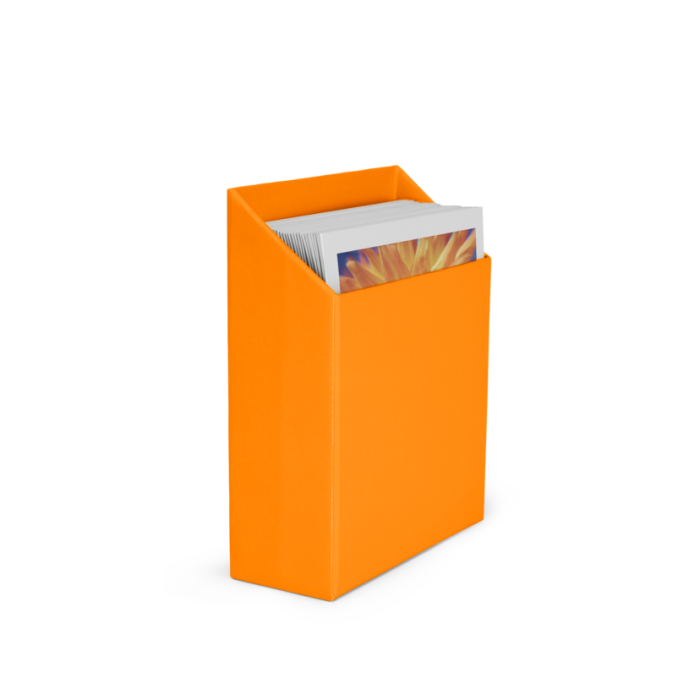 Polaroid photo box oranje_01