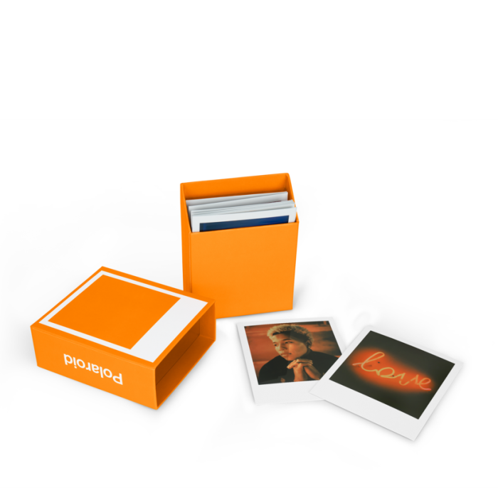 Polaroid photo box oranje_02