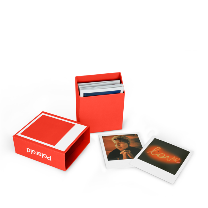Polaroid photo box rood_02